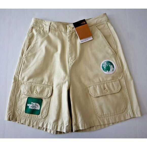 The North Face NF0A7ZYO3X4 Men's Sz 30/31 Gravel/Beige Valley Cargo Shorts - Picture 1 of 12